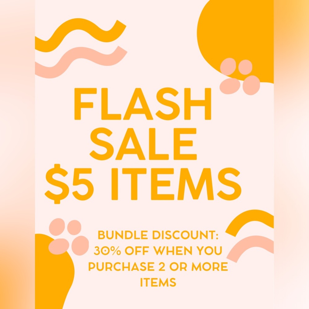 FLASH SALE - $5 items